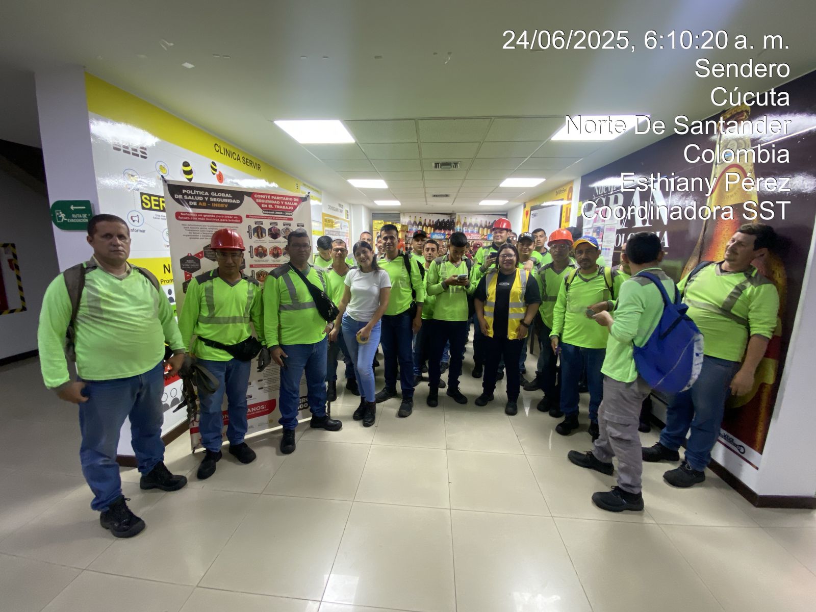 Evidencia de capacitación